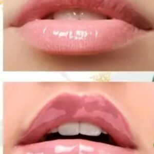 Glossy Pink Lipstick